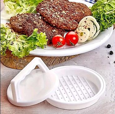 ceo set: Preša za hamburgere i ćevapčiće – Karali Plastik - Alat za brzo i — 2