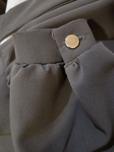 bil: 👕👖 Qadın kostyumu 🟤 Karamel kapuçino 👕 uzunqol stand-kragen (yüksək — 3