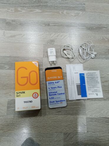 tecno spark 5 pro qiymeti: Tecno Spark Go, 64 GB, rəng - Göy
