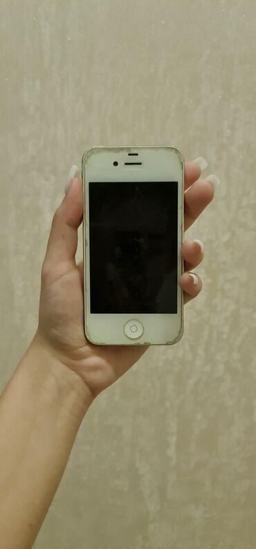 Apple iPhone: IPhone 4S, Ağ, Qırıq