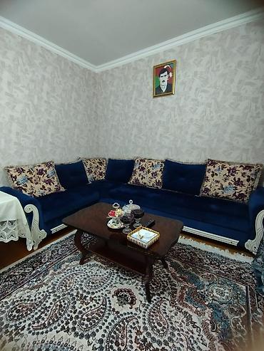 Divanlar: Künc divan, İşlənmiş, Açılmayan, Bazasız, Vеlur parça, Çatdırılma yoxdur — 1