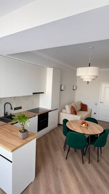 дом ауца: 1 комната, 42 м², Элитка, 6 этаж, Дизайнерский ремонт