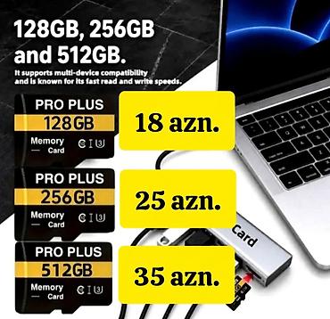 Foto və videokameralar: YENİ - YADDAŞ KARTLARI satılır. + ADAPTER❗️ MEMORY CARD: 32 gb — 2