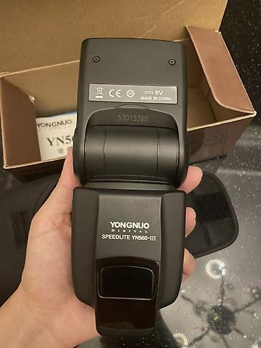 Фото и видеокамеры: Yongnuo Digital Speedlite YN560-III fotoaparat fleşi Xüsusiyyətlər: - — 8