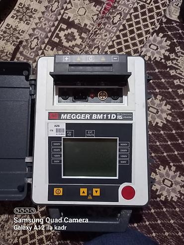 laminat kredit: MEGGER BM11D izolyasiya müqaviməti ölçən cihaz - Marka/model: AVO — 1