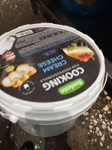 упаковочные пакеты на заказ: Ведро с кремом-сыром Bonfesto Cooking для профессионалов. Упаковка