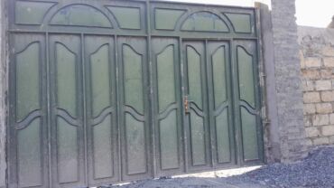 Kafel və bitirmə daşları: Darvaza 599₼ satılır 3.65 eni 2.50 hunduru qalın listden yıgılıb