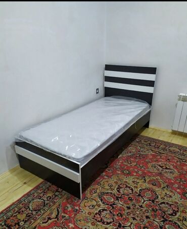 yuxuda taxt carpayi gormek: Новый, Односпальная кровать, Без подьемного механизма, С матрасом, Без выдвижных ящиков, Азербайджан