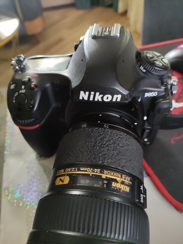 Fotokameralar: Nikon d850- 215min Nikon 24-70mm 2.8g normaldır Nikkor 50 mm f1.4 D