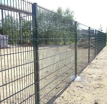 Proizvodi od rolovanog metala, metalni kanali: Panelna ograda 2d 203x250 6/5/6 mm. Panel 2d 203x250 6/5/6 mm cink+pvc — 2