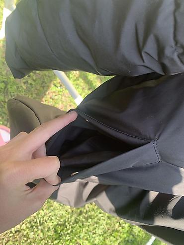 Пуховики и зимние куртки: Черная утепленная парка/пуховик с капюшоном - Цвет: черный, матовый - — 8