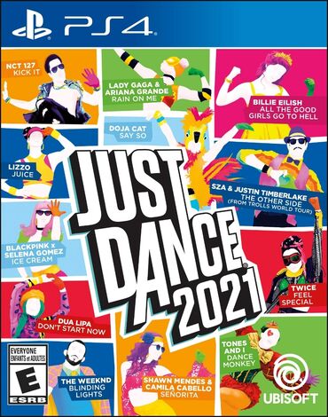 Oyun diskləri və kartricləri: Ps4 just dance 2021