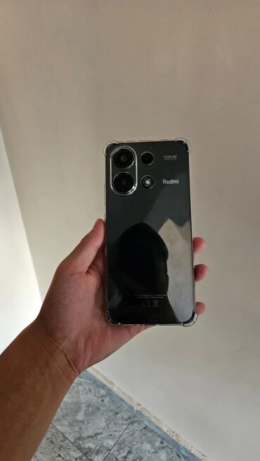 б у плазменный телевизор: Redmi, Redmi Note 13, Колдонулган, 128 ГБ, түсү - Кара, 2 SIM