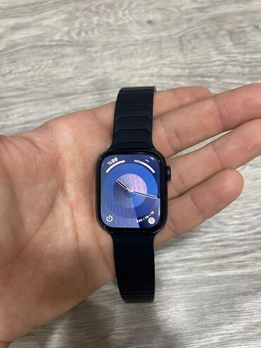 ekranı: İşlənmiş, Smart saat, Apple, Аnti-lost, rəng - Göy