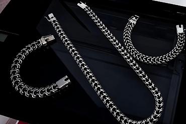 Серебряные цепочки: Цепочка, Проба 960, Мужские, Новый — 26