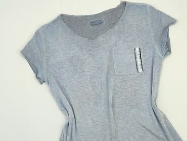 szare t shirty oversize: T-shirt, S, stan - Dobry