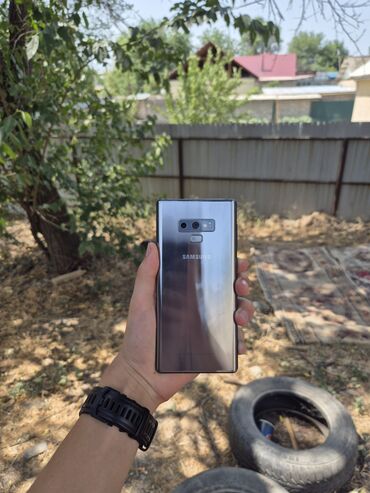 купить бу принтер лазерный: Samsung Galaxy Note 9, Б/у, 128 ГБ, цвет - Серый, 1 SIM