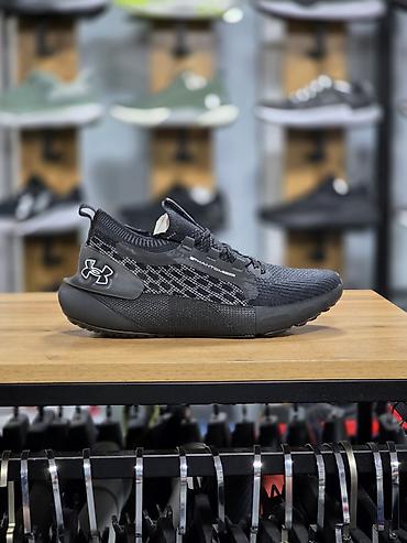 Мырзалардын бут кийими: Эркектердин кроссовкасы, 42.5, 43, 45, Under Armour, Жаңы, түсү - Кара, Акылуу жеткирүү, Өзү алып кетүү — 2