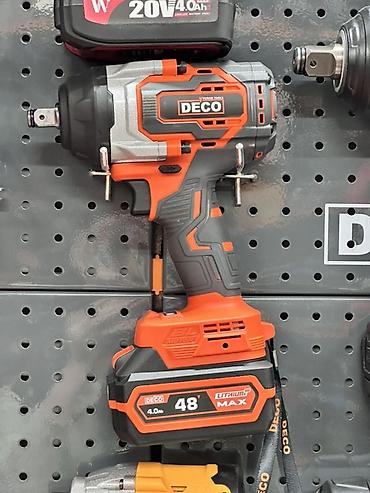 Аккумуляторный ударный гайковерт DECO - Бесщеточный мотор (BL Motor)