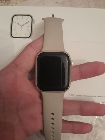 apple watch adapter: Б/у, Смарт часы, Apple, Водонепроницаемый, цвет - Белый