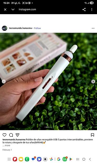 Gözəllik və estetika avadanlığı: USB ilə şarj olunan dırnaq cilalayıcı aparatı – Salon Nails MR048 - — 3