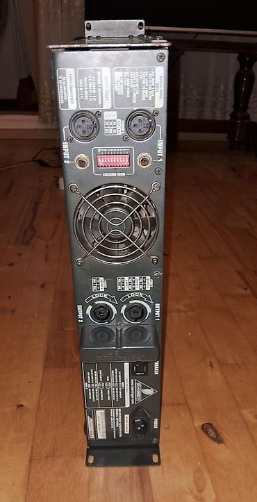 Усилители: Behringer Europower EP4000 – İki Kanallı Gücləndirici (PA/Studio) - — 2