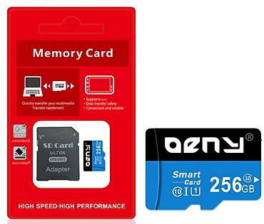 mikro naushnik: Mikro yaddaş kartı sd tf kart 16gb 32gb 64 gb 128 gb 256 gb 100mb/sə — 5