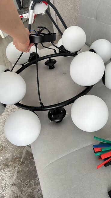 настольный светильник ретро: НОВАЯ Потолочная люстра в современном стиле “шарики” Новая люстра, в