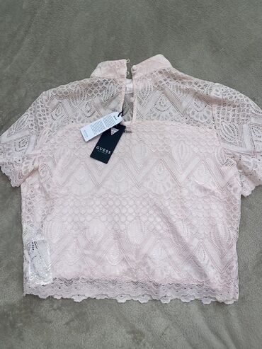 qadin geyimleri 2018: Кофта, Guess, L (EU 40), цвет - Розовый