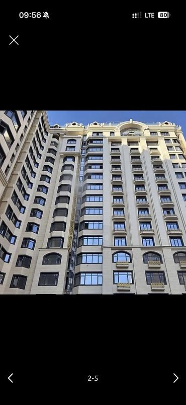 3комн: 3 комнаты, 132 м², Асанбай мкр Элитка, 15 этаж, ПСО (под самоотделку) — 2