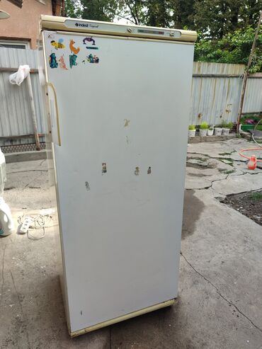 Холодильники: Холодильник Indesit, Б/у, Однокамерный, 59 * 144 * 45