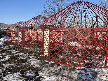 Продажа юрт: Продажа юрты, Каркас Металлический, 75 баш, Диаметр: 5 метров — 20