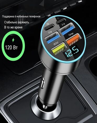 Зарядные устройства для электромобилей: Супермногофункциональное автомобильное зарядное устройство 960 Вт — 5