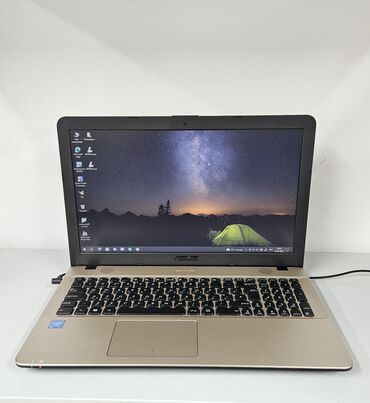 ноутбук для программирования: Ноутбук, Asus, 4 ГБ ОЗУ, Intel Celeron, 15.6 ", Б/у, Для несложных задач, память HDD