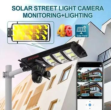 Kamere za video nadzor: Solarna 4G sim PTZ kamera sa reflektorom 450w 600w. Prolećna akcija — 3