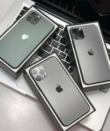 Apple iPhone: IPhone 11 Pro, Б/у, 256 ГБ, Черный, Зарядное устройство, Защитное стекло, Кабель, 90 %