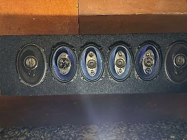 sony dinamikləri: Avtomobil üçün səs sistemi dəsti - 6 ədəd oval dinamik paneldə — 1