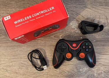 irshad telecom noutbuklar: Bluetooth Gamepad X3 tam işlek veziyyetde yeni kimi. android