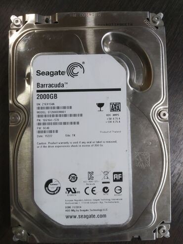 жесткий диск seagate barracuda 500gb: Накопитель, Б/у