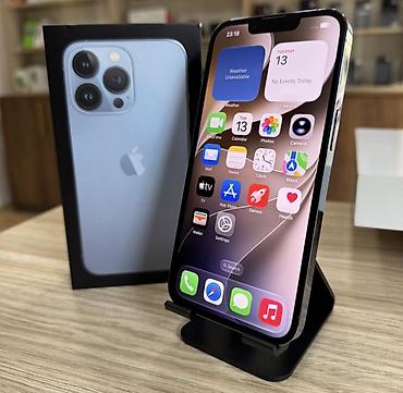iphone 11 100$: IPhone 13 Pro, 128 GB, Sierra Blue, Zəmanət, Simsiz şarj, Face ID — 2