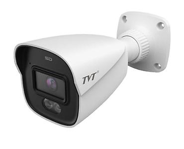 IP-видеокамера TVT TD-9481s4-C(D/PE/AW2) White с разрешением 8Мр, с