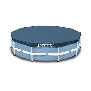 dəmir su baki: Intex 28032 hovuz tenti | 457 sm Metal Frame hovuz örtüyü Intex 28032 — 1