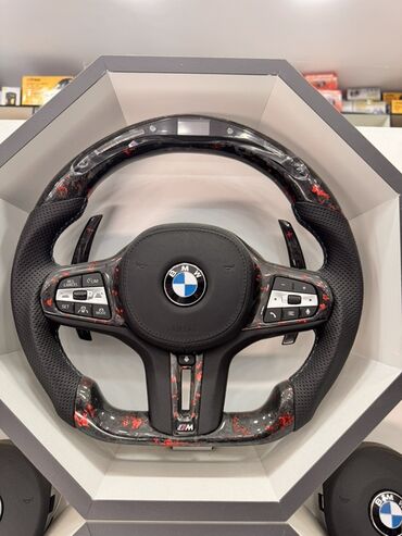 Sükan üzlükləri: BMW M Performance sükanları – orijinal dizayn və idarəetmə dəqiqliyi — 7