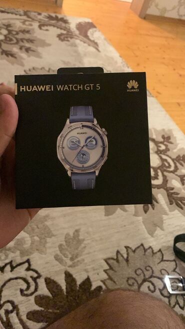 sure dispenser: Смарт часы, Huawei, Сенсорный экран, цвет - Синий