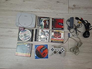 ps 1: Продаю PS One slim, (Playstation 1), прошитая, в комплекте 1 — 1