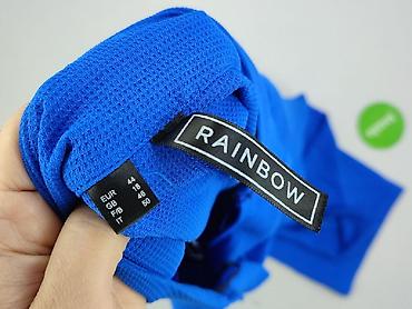 blue: RAINBOW, Spodnie materiałowe damskie, rozmiar M — 4