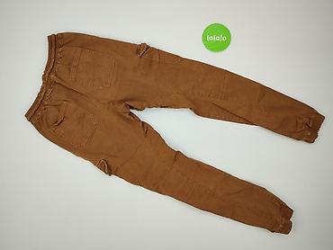 sweatpants brown: Spodnie cargo damskie, rozmiar M — 3
