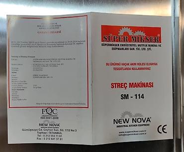 Paketləmə aparatları: Strec aparati (Paketleyen) Eletirikli 2 modelimiz var 🟣Çin istehsalı — 6
