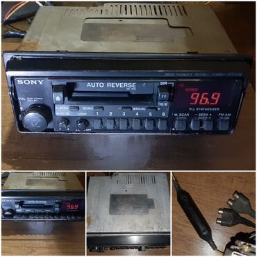 akumulator za skuter: Vintage original sony xr 410 1987 godina auto radio sa kasetom veoma
