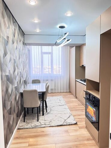 квартира бишкек рабочий городок: 2 комнаты, 61 м², Элитка, 9 этаж, Дизайнерский ремонт